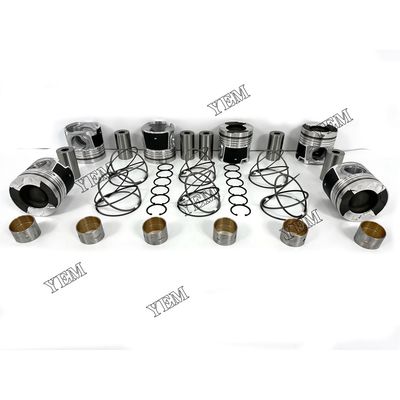 Piston With Rings For Isuzu 6UZ1 Diesel Engine High Quality