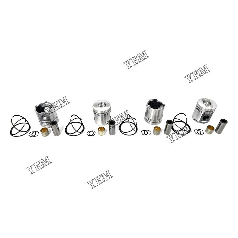 4PCS For Deutz BF4L913 Piston With Rings Engine Spare Parts